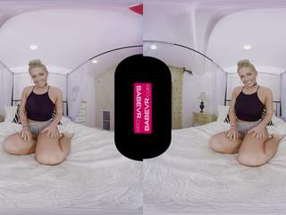 BaBeVR.com your Blonde GF Val Dodds Puts Toy film for you